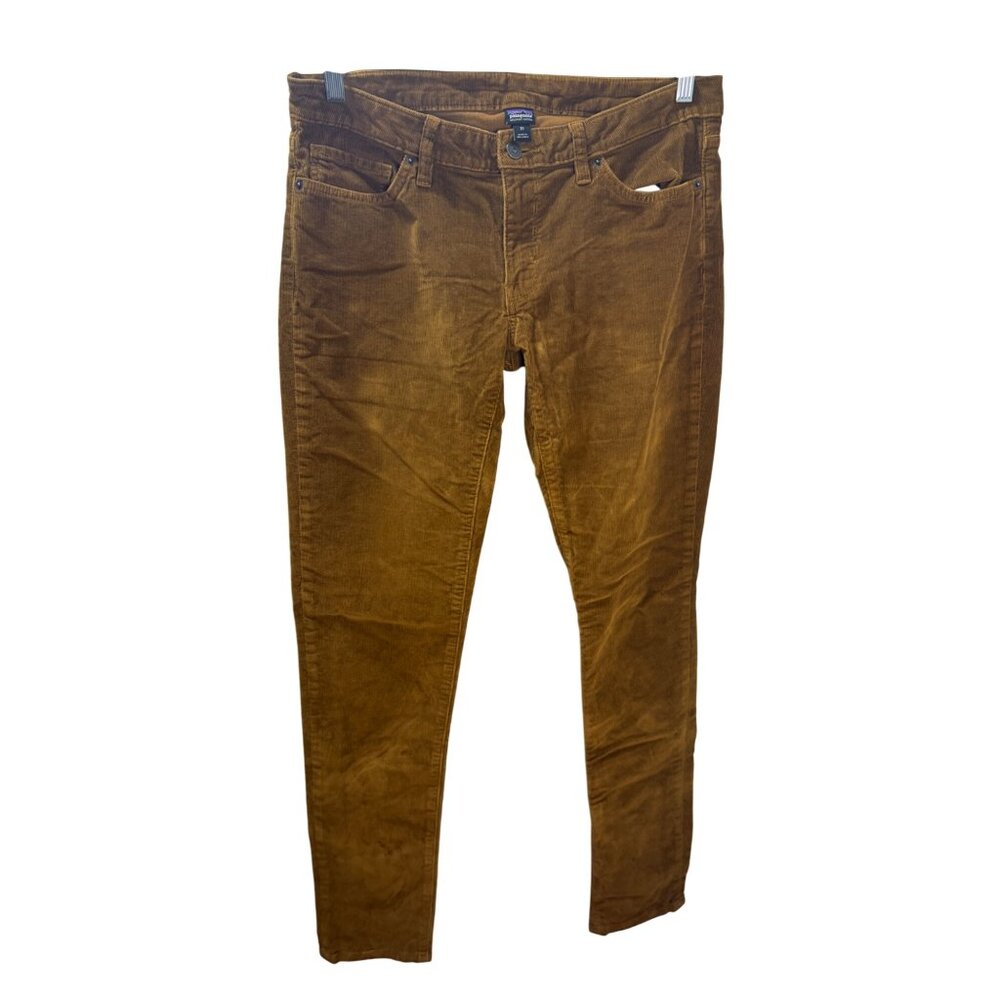Patagonia Mens Organic Cotton Corduroy Pants Size 31 Slim Fit Brown‎